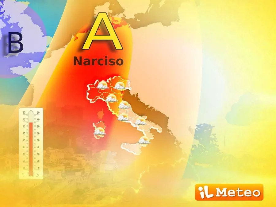 Anticiclone Narciso: il caldo estivo anticipato in Italia e le sue implicazioni