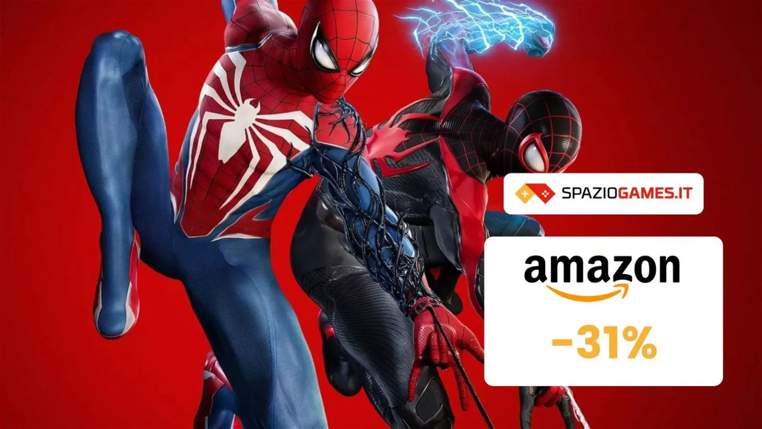 Marvel’s Spider-Man 2 in Offerta su Amazon: Un’Imperdibile Occasione per gli Appassionati PS5 Marvel’s Spider-Man 2 in Offerta su Amazon: Un’Imperdibile Occasione per gli Appassionati PS5
