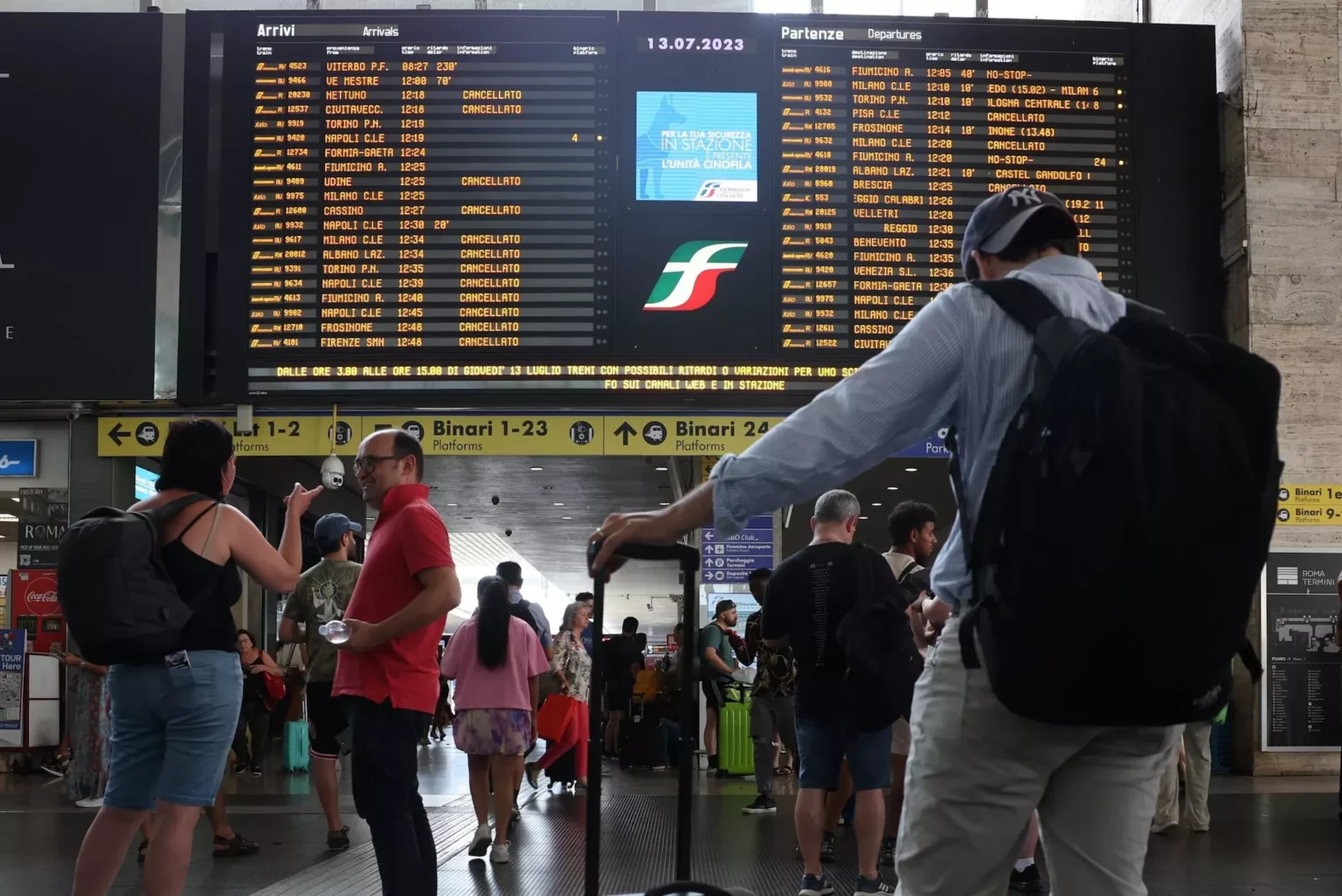 Sciopero generale dei trasporti in Italia: impatto e misure durante l’astensione dal lavoro