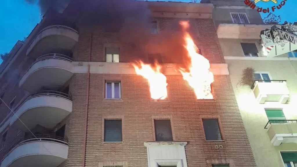 Tragedia a Roma: il noto dentista Ernesto Tafuri perde la vita in un incendio